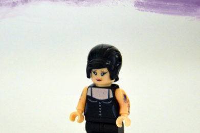 Amy Winehouse Lego minifigure created by Bloom Design