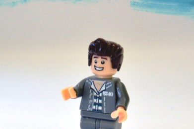 Elvis Presley Lego minifigure created by Bloom Design