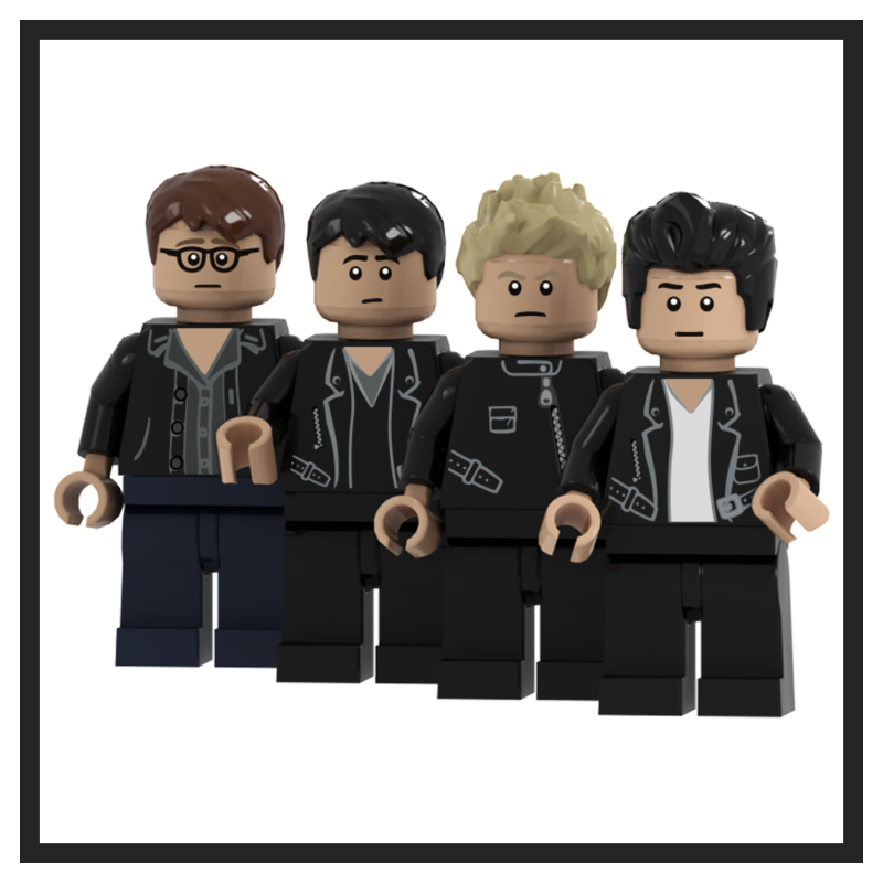 Depeche Mode minifig exclusively made and printed
