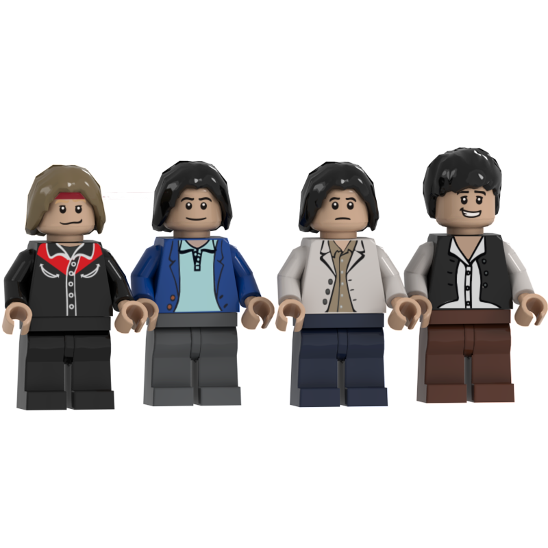 Dire Straits Lego© Minifigures