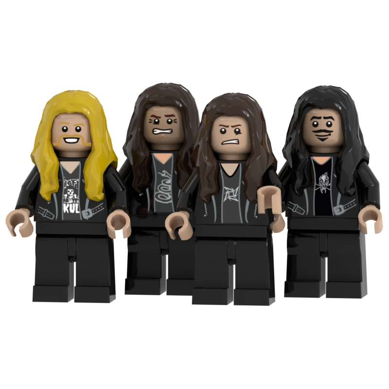 Metallica Lego© Minifigures